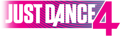 Just Dance 4 logo for Wii